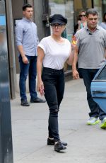 LADY GAGA Out and About in New York 08/05/2016