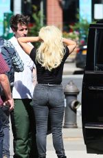 LADY GAGA Out and About in New York 08/17/2016