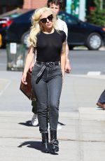 LADY GAGA Out and About in New York 08/17/2016