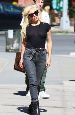 LADY GAGA Out and About in New York 08/17/2016
