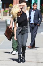 LADY GAGA Out and About in New York 08/17/2016