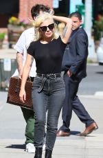 LADY GAGA Out and About in New York 08/17/2016