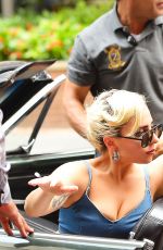 LADY GAGA Out in New York 07/31/2016