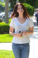 LANA DEL REY Out and About in Hollywood 08/29/2016