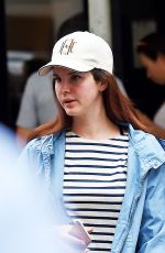 LANA DEL REY Out and About in New York 08/01/2016