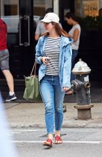 LANA DEL REY Out and About in New York 08/01/2016