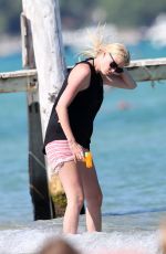 LARA STONE at a Beach in Saint-tropez 08/15/2016