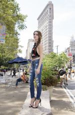 LAURA MARANO on the Set of a Photoshoot in New York 08/25/2016