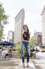 LAURA MARANO on the Set of a Photoshoot in New York 08/25/2016