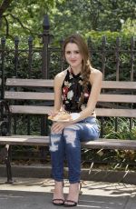 LAURA MARANO on the Set of a Photoshoot in New York 08/25/2016