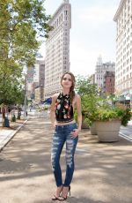 LAURA MARANO on the Set of a Photoshoot in New York 08/25/2016