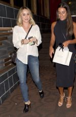 LEA MICHELE Leaves Roku in West Hollywood 08/21/2016