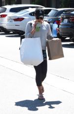 LEA MICHELE Ous Shopping in Brentwood 08/18/2016