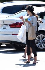 LEA MICHELE Ous Shopping in Brentwood 08/18/2016
