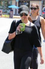 LEA MICHELE Out and About in Brentwood 08/11/2016