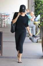 LEA MICHELE Out and About in Brentwood 08/11/2016
