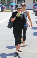 LEA MICHELE Out and About in Brentwood 08/11/2016
