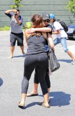 LEA MICHELE Out and About in Brentwood 08/11/2016