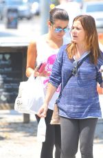 LEA MICHELE Out and About in Los Angeles 08/26/2016