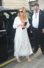 LEANN RIMES Arrives at BBC Radio 2 in London 08/05/2016