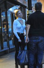 LEANN RIMES at Cecconi Restaurant in London 08/02/2016