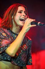 LENA MEYER-LANDRUT Performs at a Concert at Europa Park in Rust 08/06/2016