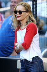 LESLIE MANN at New York Yankees v New York Mets 08/02/2016