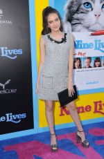 LILIMAR HERNANDEZ at ‘Nine Lives’ Premiere in Hollywood 08/01/2016