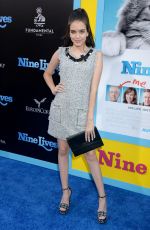 LILIMAR HERNANDEZ at ‘Nine Lives’ Premiere in Hollywood 08/01/2016