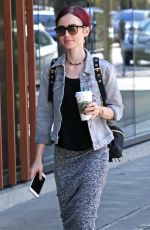 LILY COLLINS Out and About in Vancouver 08/01/2016