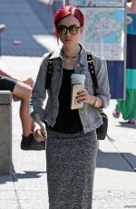 LILY COLLINS Out and About in Vancouver 08/01/2016