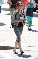 LILY COLLINS Out and About in Vancouver 08/01/2016