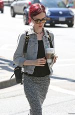 LILY COLLINS Out and About in Vancouver 08/01/2016