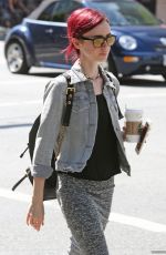 LILY COLLINS Out and About in Vancouver 08/01/2016