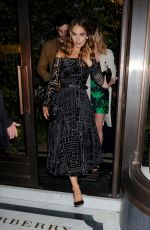 LILY JAMES at My Burberry Black Launch Event in London 08/22/2016