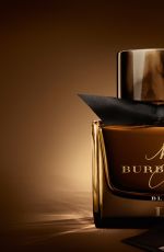 LILY JAMES - My Burberry Black Fragrance Photoshoot