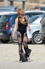 LINDSAY LOHAN at a Beach in Mykonos 08/24/2016