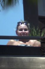 LINDSEY VONN in Bikini Soaking up the Sun in Los Angeles 08/05/2016