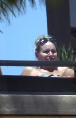 LINDSEY VONN in Bikini Soaking up the Sun in Los Angeles 08/05/2016