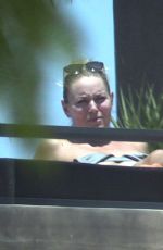 LINDSEY VONN in Bikini Soaking up the Sun in Los Angeles 08/05/2016