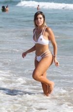 LIZIANE GUTIERREZ in Bikini on the Beach in Los Angeles 07/29/2016
