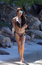 LIZZIE CUNDY in Bikini on the Beach in Mallorca 08/15/2016