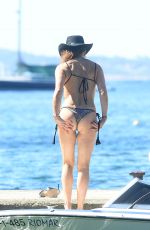 LIZZIE CUNDY in Bikini on the Beach in Mallorca 08/15/2016