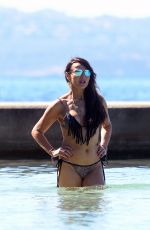 LIZZIE CUNDY in Bikini on the Beach in Mallorca 08/15/2016