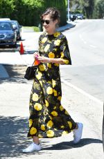 LIZZY CPLAN Out and About in Brentwood 08/14/2016