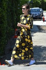 LIZZY CPLAN Out and About in Brentwood 08/14/2016