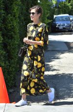 LIZZY CPLAN Out and About in Brentwood 08/14/2016