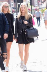 LOTTIE MOSS Out and Anout in London 08/13/2016