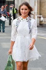 LOUISE THOMPSON Leaves Sunday Brunch TV Studios in London 08/07/2016