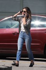 LUCY HALE Leaves a Starbucks in Los Angeles 08/11/2016